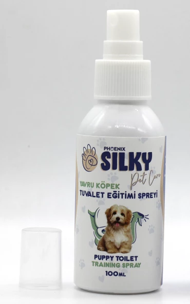 SILKY - Köpekler için Tuvalet / Çiş Eğitim Spreyi ( 100ml ) - 2