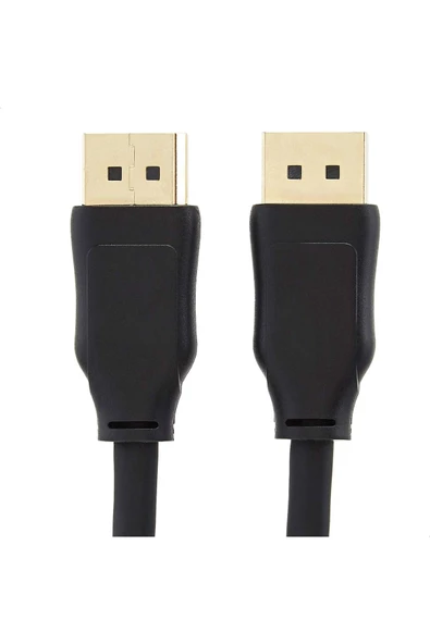 DP to DP 1.8 Metre A Kalite Kablo DisplayPort to DisplayPort Monitör Kablosu Siyah Renk ZR737 - 3