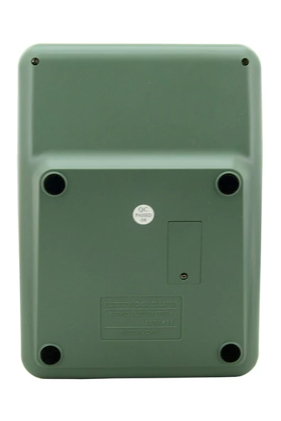 112 Steps Check ile 12 Haneli Geniş Ekranlı, Yumuşak Tuş Takımlı Hesap Makinesi CK-412 Turkuaz - Resim 3