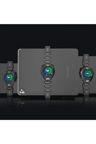 İpad Uyumlu Kablolu Tablet Soğutucu Fan Professional Gamer Oyuncu Radyatör Şok Soğutma Fanı Dl05 - 4