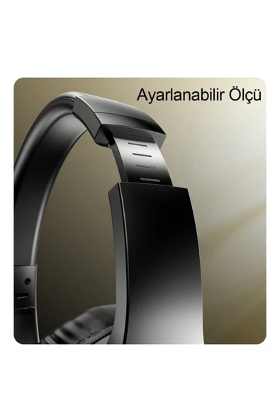 EP04 Kablosuz BT 5.3 Ergonomik Tasarım Kulak Üstü Bluetooth Kulaklık 250mAh Pil Kapasitesi - 4