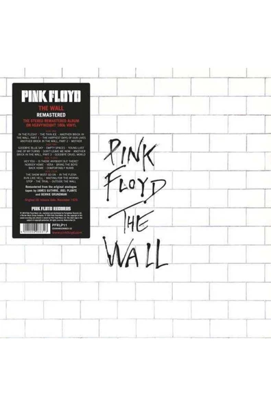 Pink Floyd – The Wall – 2 × Vinyl, Lp, Album, Reissue, Remastered, Gatefold, 180g - Plak