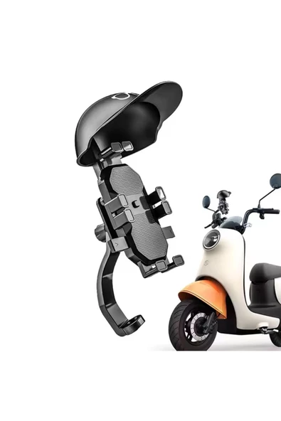 Bisiklet Motosiklet ve Scooter için Dikiz Ayna Uyumlu Telefon Tutucu 4.7 - 7 inç Uyum ZR730