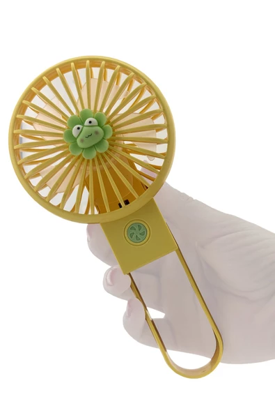 Şarjlı Taşınabilir Mini USB Fan Led Işıklı Masa Üstü 3 Kademeli Mini Vantilatör Soğutucu 11cm YS2269 ürün görseli