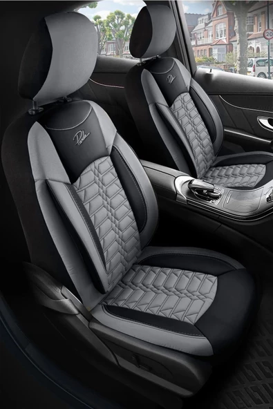 Panda Venedik Serisi Jakar Kumaş Oto Koltuk Kılıfı - Tam Set