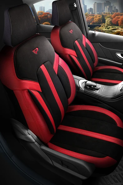 Panda Kılıf PANDA LİZBON SERİSİ ALAKANTRA KUMAŞ OTO KOLTUK KILIFI - TAM SET - 1