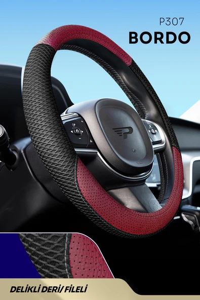Panda Kılıf Panda Oto Geçmeli Direksiyon Kılıfı - File / Delikli Deri - 8