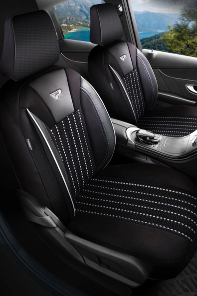 Panda Kılıf PANDA DATÇA SERİSİ KİLİM KUMAŞ OTO KOLTUK KILIFI - TAM SET