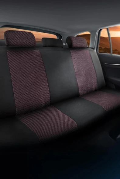 Panda Kılıf Panda Prestij Serisi Dokuma Kumaş Oto Koltuk Kılıfı - Tam Set - Resim 3