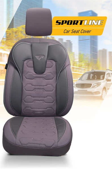 Panda Kılıf PANDA SPORTLİNE SERİSİ İNGİLİZ JAKAR KUMAŞ TİCARİ OTO KOLTUK KILIFI - TAM SET - 9