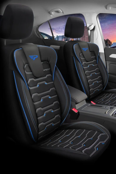 Panda Kılıf Panda Sport Serisi Jakar Kumaş Oto Koltuk Kılıfı - Tam Set - Resim 5