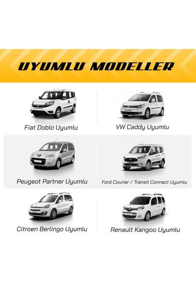 Panda Proline Serisi Jakar Kumaş Ticari Oto Koltuk Kılıfı - Tam Set - 2