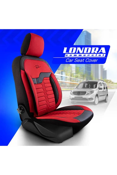 Panda Kılıf PANDA LONDRA SERİSİ İNGİLİZ JAKAR KUMAŞ TİCARİ OTO KOLTUK KILIFI - TAM SET - 5