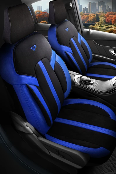 Panda Kılıf PANDA LİZBON SERİSİ ALAKANTRA KUMAŞ OTO KOLTUK KILIFI - TAM SET - 4