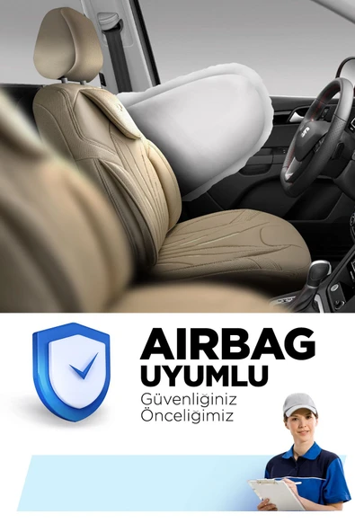 Panda Kılıf PANDA PARS SERİSİ DERİ OTO KOLTUK KILIFI - TAM SET - 4