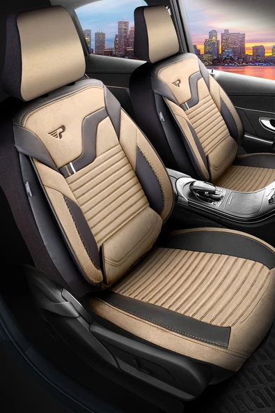 Panda Kılıf PANDA BOSTON SERİSİ VELUCANTRA KUMAŞ OTO KOLTUK KILIFI - TAM SET - 8