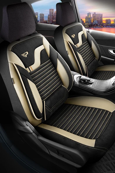 Panda Kılıf PANDA BOSTON SERİSİ VELUCANTRA KUMAŞ OTO KOLTUK KILIFI - TAM SET - 7