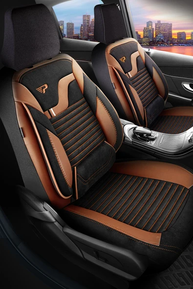 Panda Kılıf PANDA BOSTON SERİSİ VELUCANTRA KUMAŞ OTO KOLTUK KILIFI - TAM SET - 3