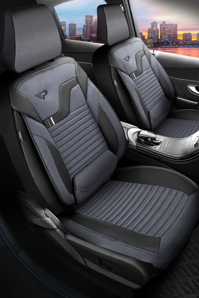 Panda Kılıf PANDA BOSTON SERİSİ VELUCANTRA KUMAŞ OTO KOLTUK KILIFI - TAM SET - 9