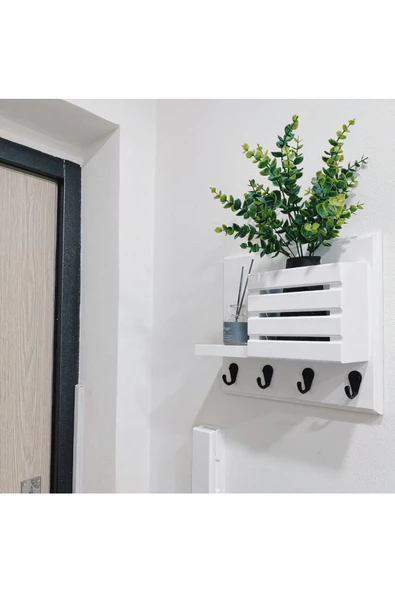 aden home senin evin senin dünyan Duvar Askılığı, Anahtar Askısı, Dekoratif Kapı Süsü Anahtarlık, Duvar Rafı, ANH30
