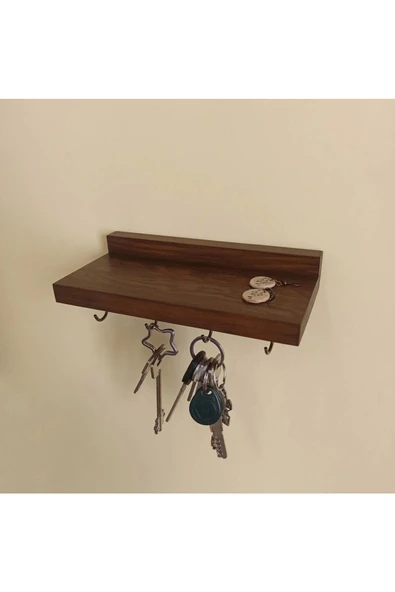 aden home senin evin senin dünyan Anahtar Askısı, Duvara Monte Anahtarlık, Dekoratif Anahtar Askısı, Ahşap Anahtarlık Askısı Anh49 - 2