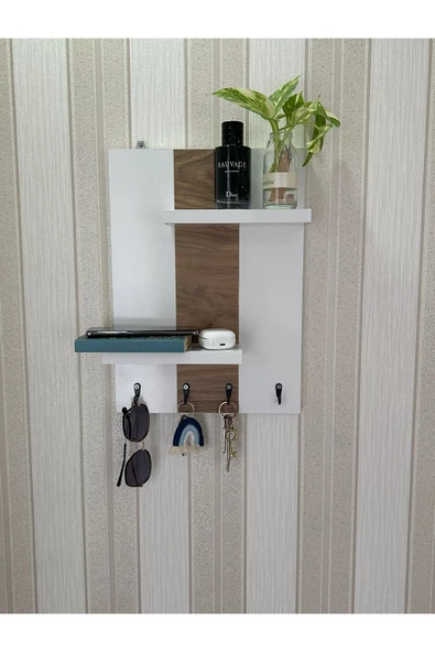 aden home senin evin senin dünyan Anahtar Askısı, Ahşap Anahtarlık Askısı, Dekoratif Anahtar Askılığı, Duvara Monte Anahtarlık Askılık - 5