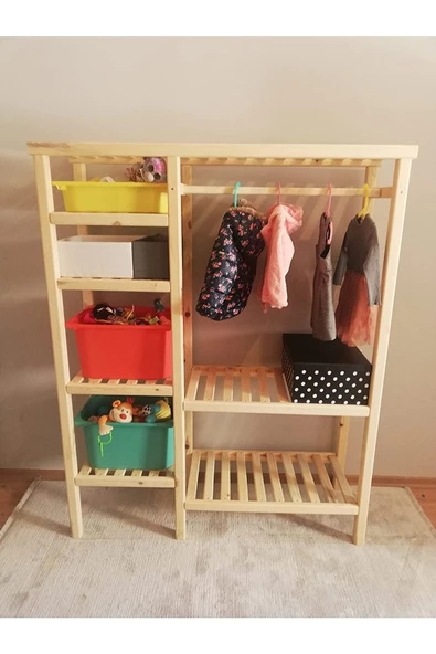 aden home senin evin senin dünyan Ahşap Elbise Askısı, Konfeksiyon Askısı, Ayaklı Elbise Askısı, Ahşap Gardırop