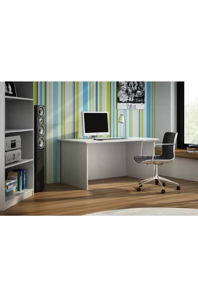 aden home senin evin senin dünyan Ofis Çalışma Masası, Beyaz Çalışma Masası, Ders Çalışma Masası, Mdf Çalışma Masası - 3