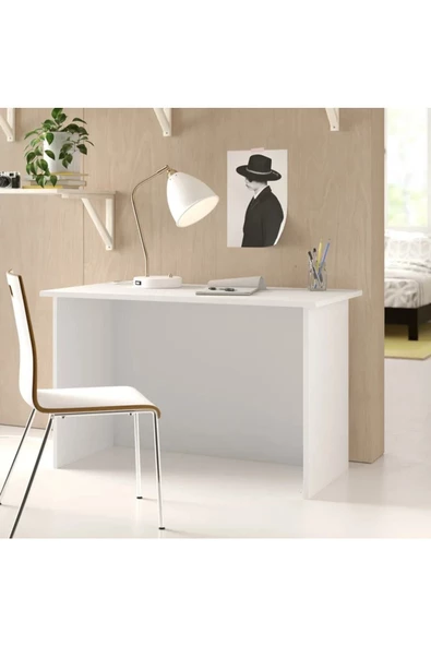 aden home senin evin senin dünyan Ofis Çalışma Masası, Beyaz Çalışma Masası, Ders Çalışma Masası, Mdf Çalışma Masası - 2