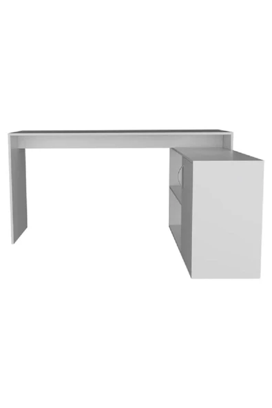 aden home senin evin senin dünyan %100 MDF Çalışma Masası, Bilgisayar Masası, Kitaplıklı Çalışma Masası, Ofis Masası Çocuk Genç Odası - 4