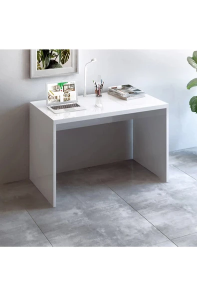 aden home senin evin senin dünyan Çalışma Masası, Beyaz Çalışma Masası, Ders Çalışma Masası, Ofis Masası 110x60cm - Cm60