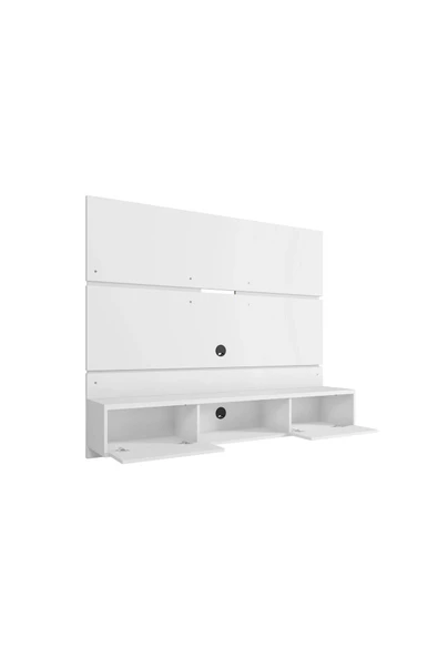 aden home senin evin senin dünyan Beyaz Tv Ünitesi, Mdf Panel Duvara Monte Tv Ünitesi, Tv Sehpa Ünitesi Konsol Tvu97 - 2