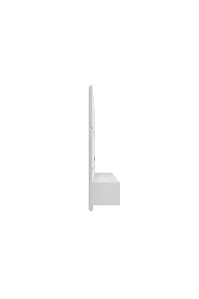 aden home senin evin senin dünyan Beyaz Tv Ünitesi, Mdf Panel Duvara Monte Tv Ünitesi, Tv Sehpa Ünitesi Konsol Tvu97 - 6