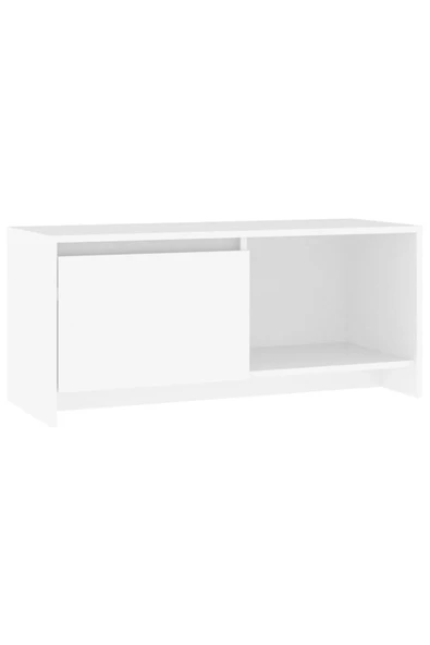 aden home senin evin senin dünyan Beyaz TV ünitesi, MDF TV ünitesi, Kapaklı TV Sehpa Ünitesi, Beyaz MDF TV Ünitesi Konsol. TVU102 - 4