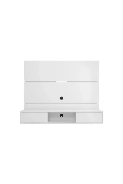 aden home senin evin senin dünyan Beyaz Tv Ünitesi, Mdf Panel Duvara Monte Tv Ünitesi, Tv Sehpa Ünitesi Konsol Tvu97 - 4