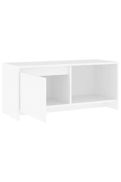 aden home senin evin senin dünyan Beyaz TV ünitesi, MDF TV ünitesi, Kapaklı TV Sehpa Ünitesi, Beyaz MDF TV Ünitesi Konsol. TVU102 - 5