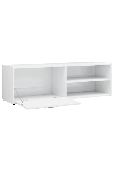 aden home senin evin senin dünyan Ciri Modern TV Ünitesi, Dolaplı TV Sehpası, Beyaz Tasarım %100 MDF, TVU16 - 6