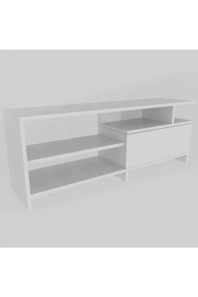 aden home senin evin senin dünyan Beyaz TV Ünitesi, MDF TV Ünitesi, Kapaklı TV Ünitesi, Beyaz MDF TV Ünitesi Konsol, TVU53 - 6
