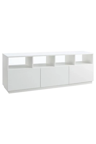 aden home senin evin senin dünyan Beyaz TV Ünitesi, MDF TV Ünitesi, Kapaklı TV Ünitesi, Beyaz MDF TV Ünitesi Konsol, TVU43 - 6