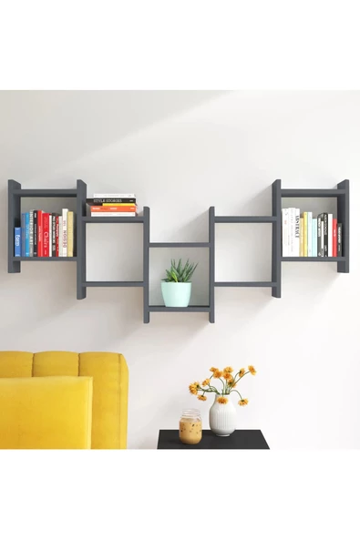 aden home senin evin senin dünyan Dekoratif Duvar Rafı, Ahşap Duvar Rafı Kitaplık, Banyo Mutfak Duvar Rafı, Çocuk Odası Duvar Rafı - 5