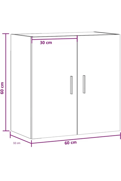 aden home senin evin senin dünyan Banyo Dolabı, Kapaklı Mini Banyo Dolabı, %100 Beyaz MDF, Mutfak Dolabı, Çok Amaçlı Mini Dolap - 6