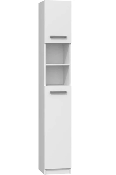 aden home senin evin senin dünyan 2'li Banyo Dolabı, Kapaklı Çamaşır Ve Kurutma Makinesi Dolabı, %100 Mdf Banyo Dolabı - 7