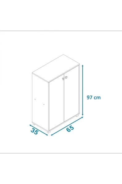 aden home senin evin senin dünyan Kapaklı Banyo Dolabı, Banyo Lavabo Dolabı, Beyaz Mini Çok Amaçlı Dolap, %100 Beyaz MDF Banyo Dolabı - 4