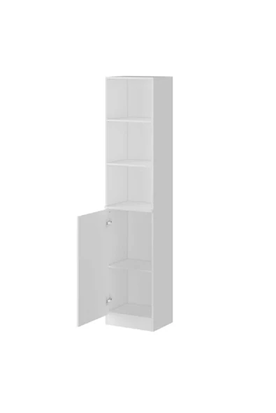 aden home senin evin senin dünyan Beyaz Çok Amaçlı Dolap, %100 Mdf, Mutfak Dolabı, Kiler Erzak Dolabı, Mdlp25 - 4