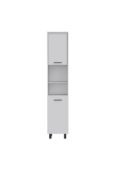 aden home senin evin senin dünyan Çok Amaçlı Dolap, Mutfak Dolabı, Kiler Erzak Dolabı, Beyaz MDF, MDLP35 - 6