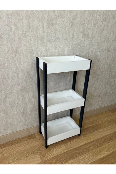 aden home senin evin senin dünyan Ahşap Sebzelik, Sebze Meyve Sepeti, 3 Katlı Sebzelik, Patates Soğanlık, Dekoratif Mutfak Rafı - 8