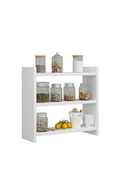 aden home senin evin senin dünyan Baharatlık Standı, Baharatlık Seti, Ahşap Baharatlık Standı, Mutfak Rafı, Tezgah üstü raf, %100 MDF - 4