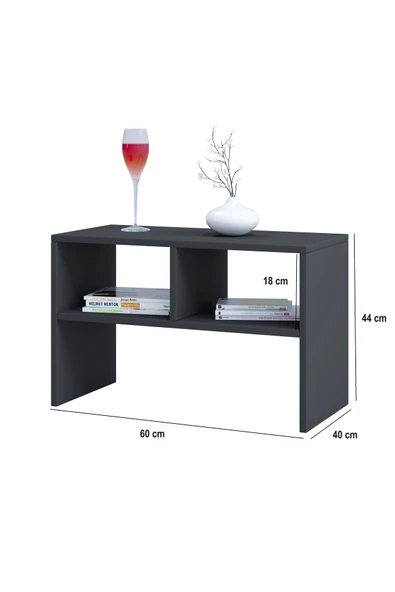 aden home senin evin senin dünyan Orta Sehpa, Akıllı Orta Sehpa, Koltuk Yanı Sehpa, Beyaz Sehpa, Mini Kitaplık, Gazetelik, Zigon Sehpa - 2