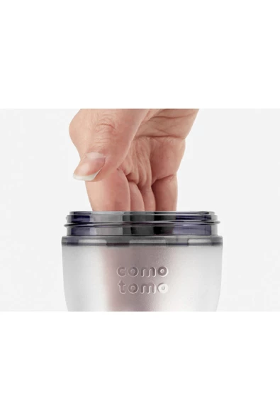 Comotomo Antikolik Silikon Biberon 150ml Pembe - Yavaş Akışlı (0-3 AY) Yenidoğan - 8