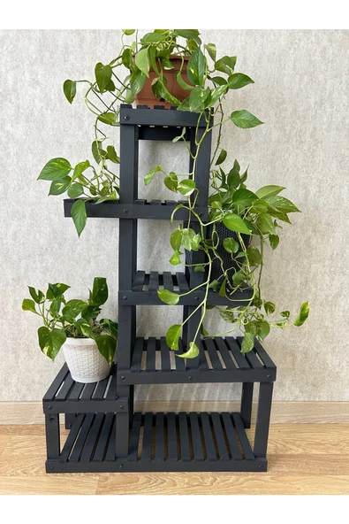 aden home senin evin senin dünyan Ahşap Saksılık Çiçeklik, Saksı Standı, Balkon Saksılık, Masif Saksılık Çiçeklik, Sağlam Saksılık